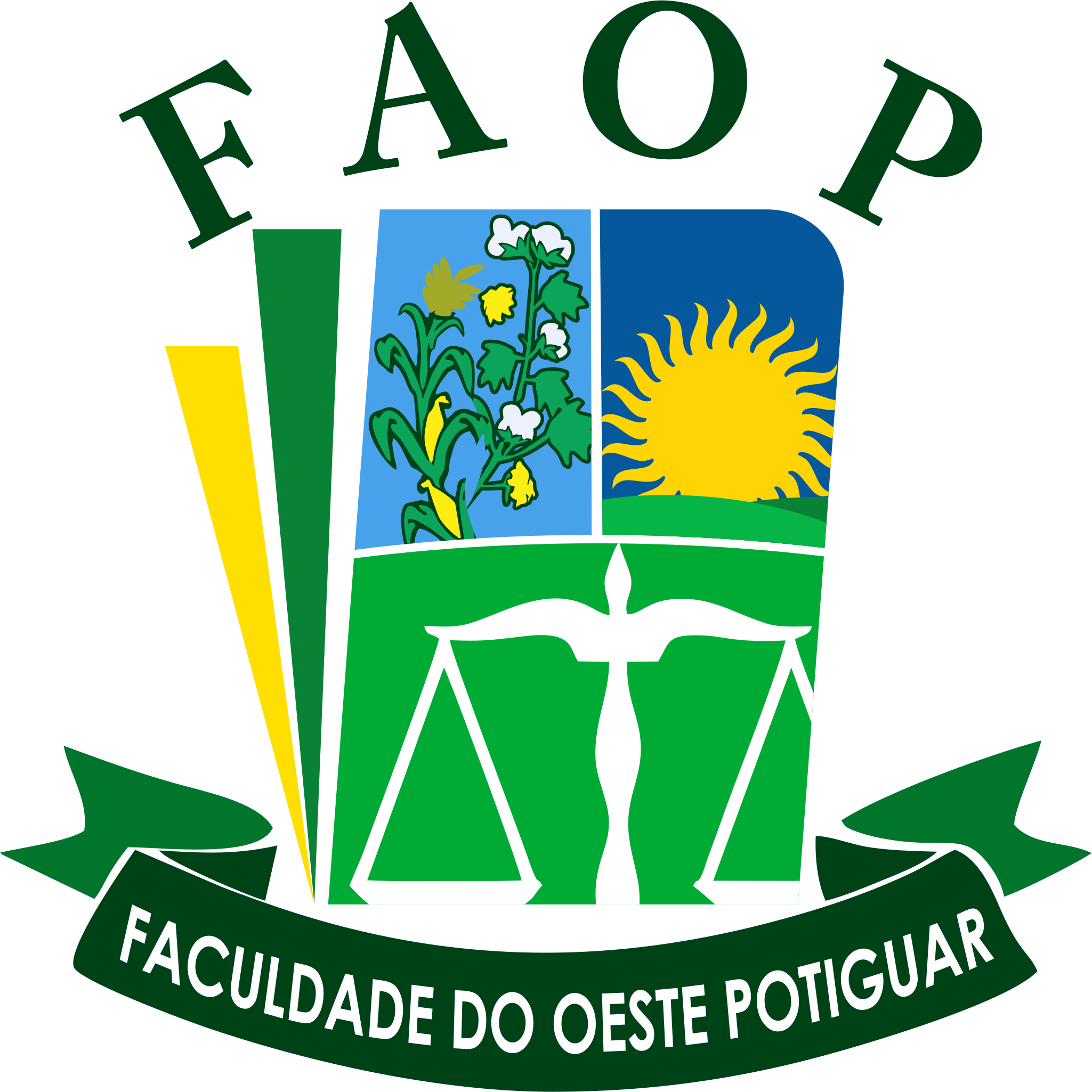 Logo Faculdade do Oeste Potiguar - FAOP